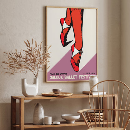 1989 French Ballet Poster