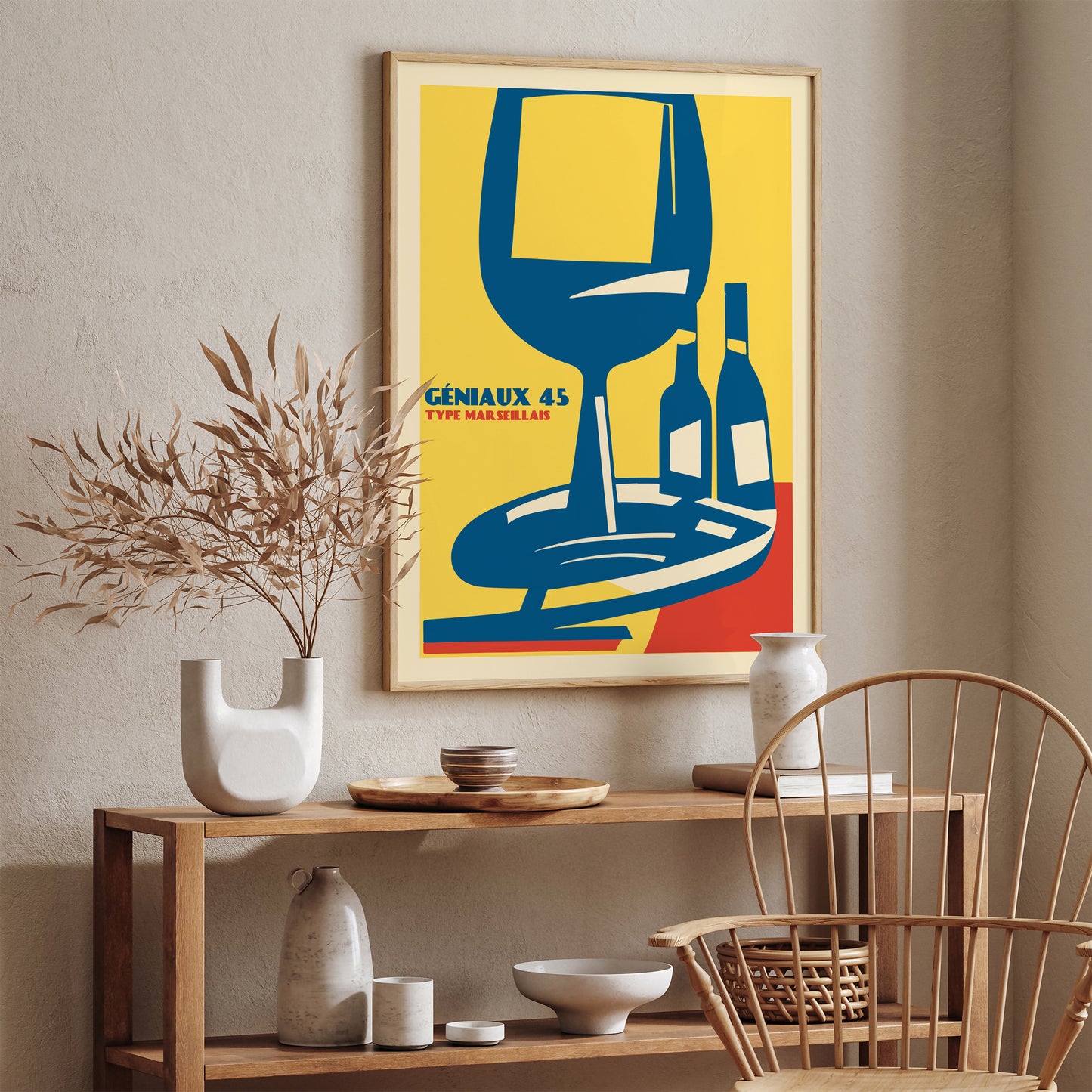 French Wine Vintage Wall Art Poster