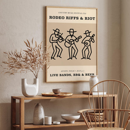 Country Music Festival Austin Poster