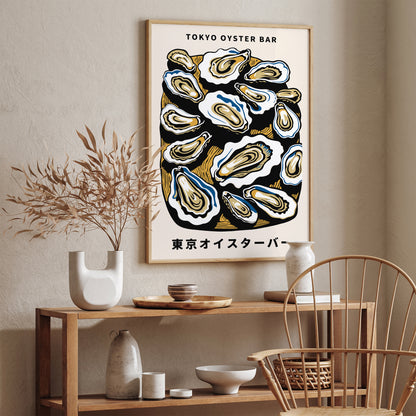 Tokyo Oyster Bar Japanese Poster