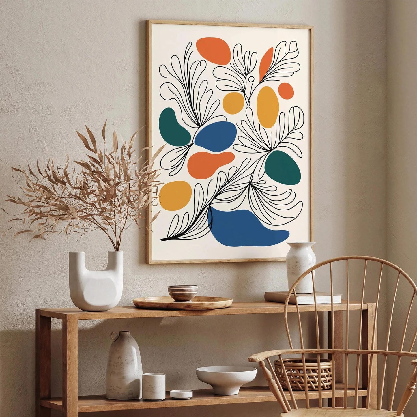 Minimalist Nature Wall Art Print 2025