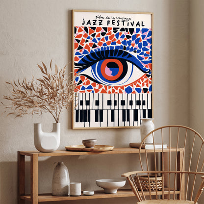 Fete de la Musique Jazz Poster 2025