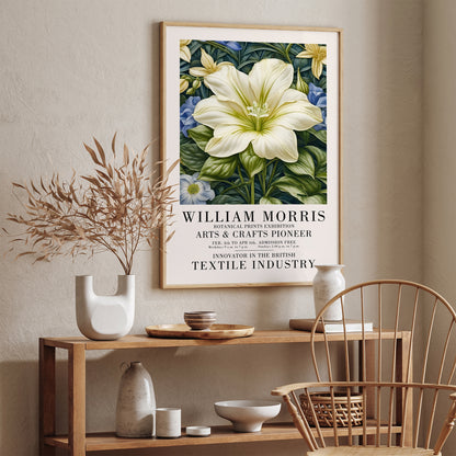 W. Morris Botanical Exhibition Poster 2024