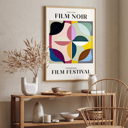 Film Noir Festival Art Print