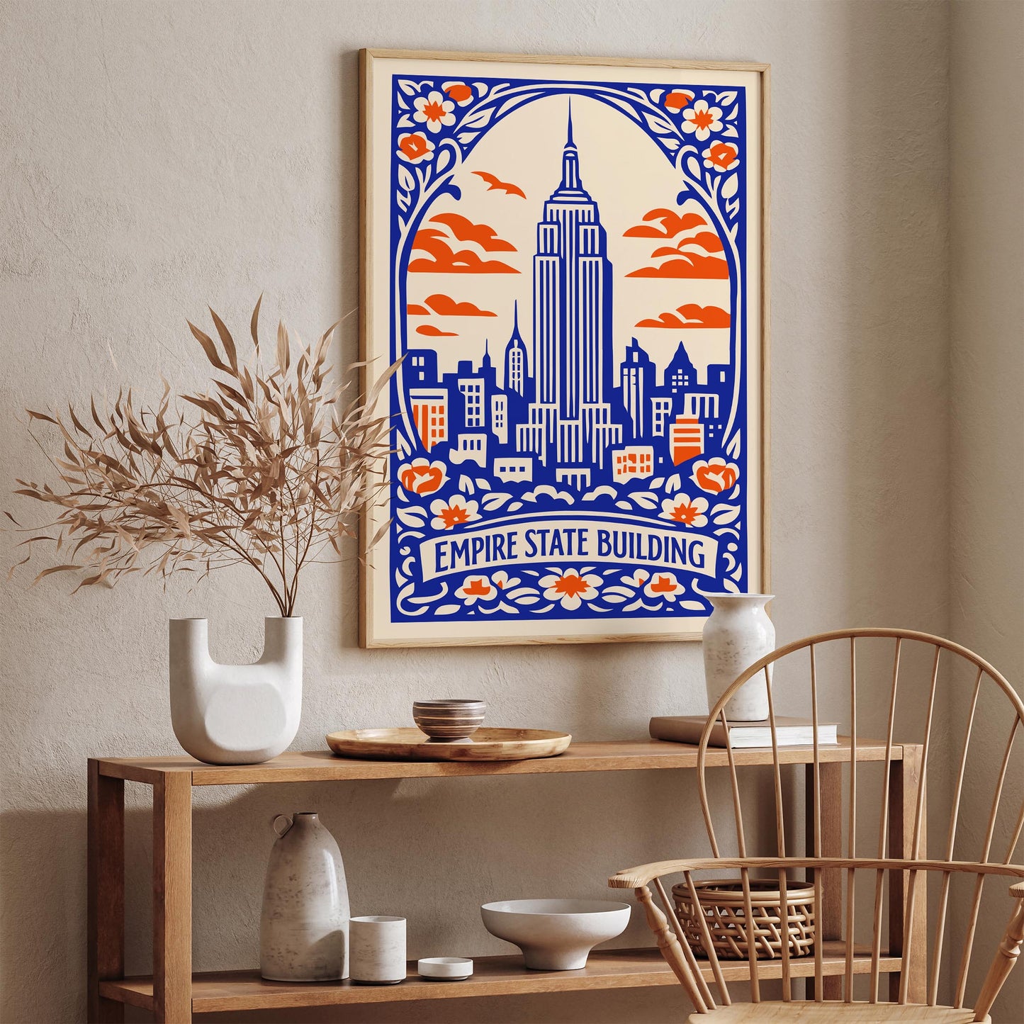 Empire State Building Poster