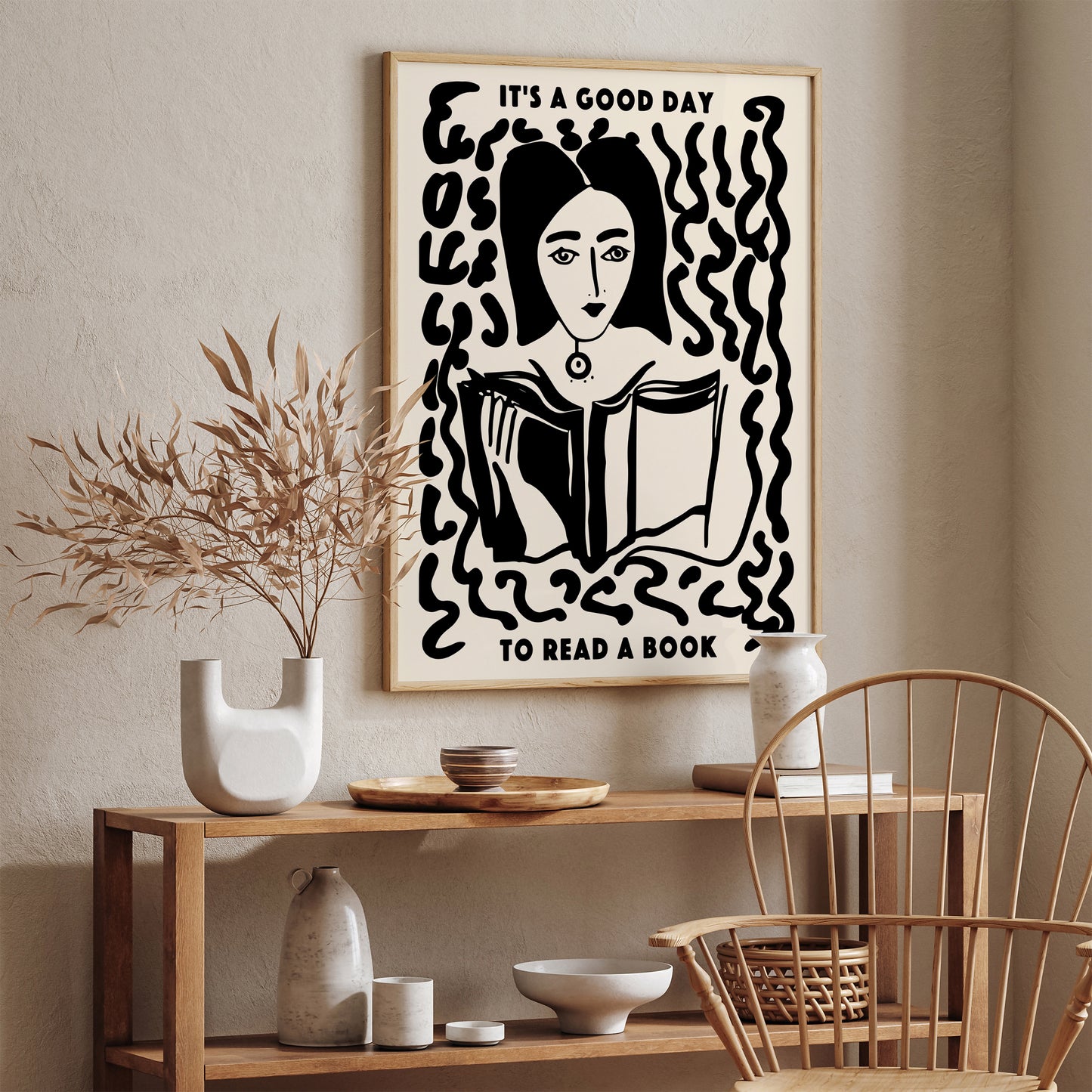 Motivational Literary Retro Poster