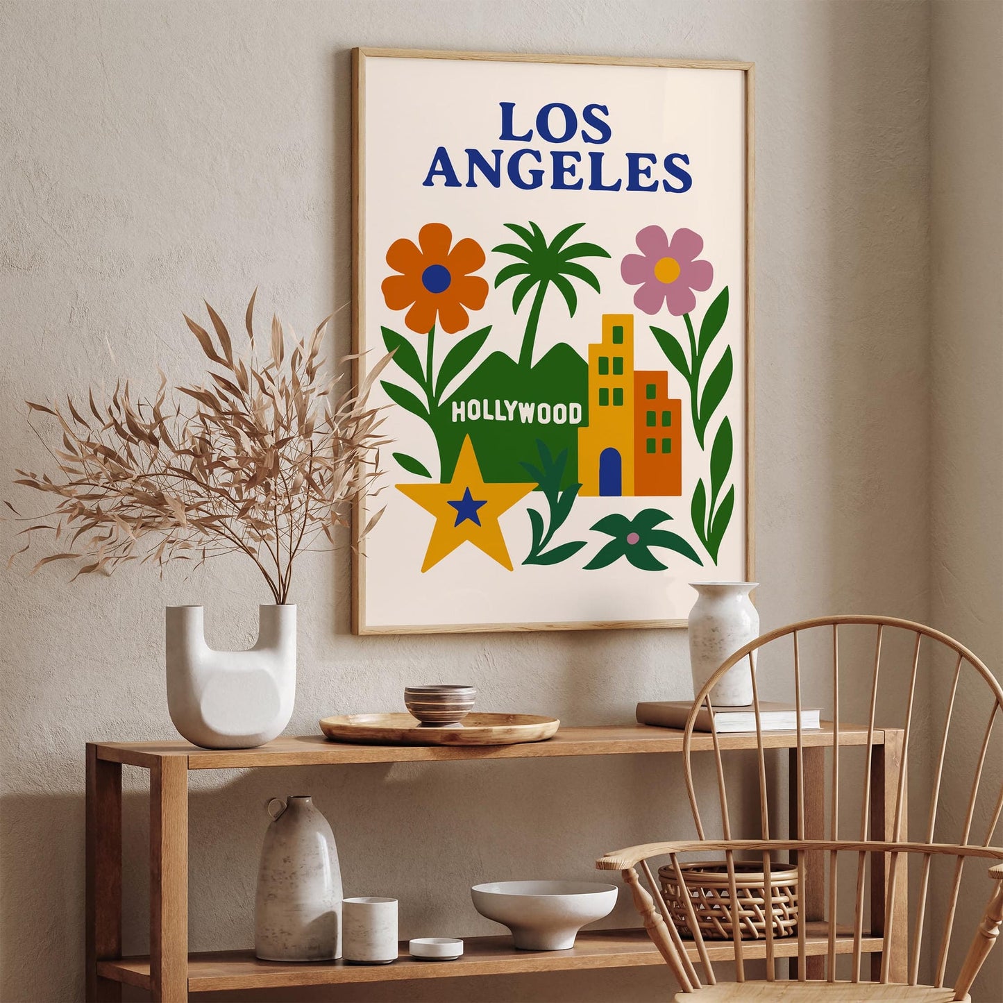 Los Angeles Hollywood Poster