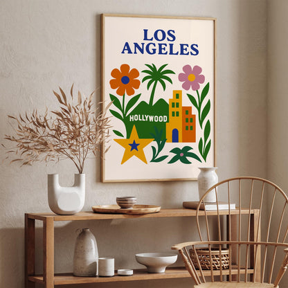 Los Angeles Hollywood Poster