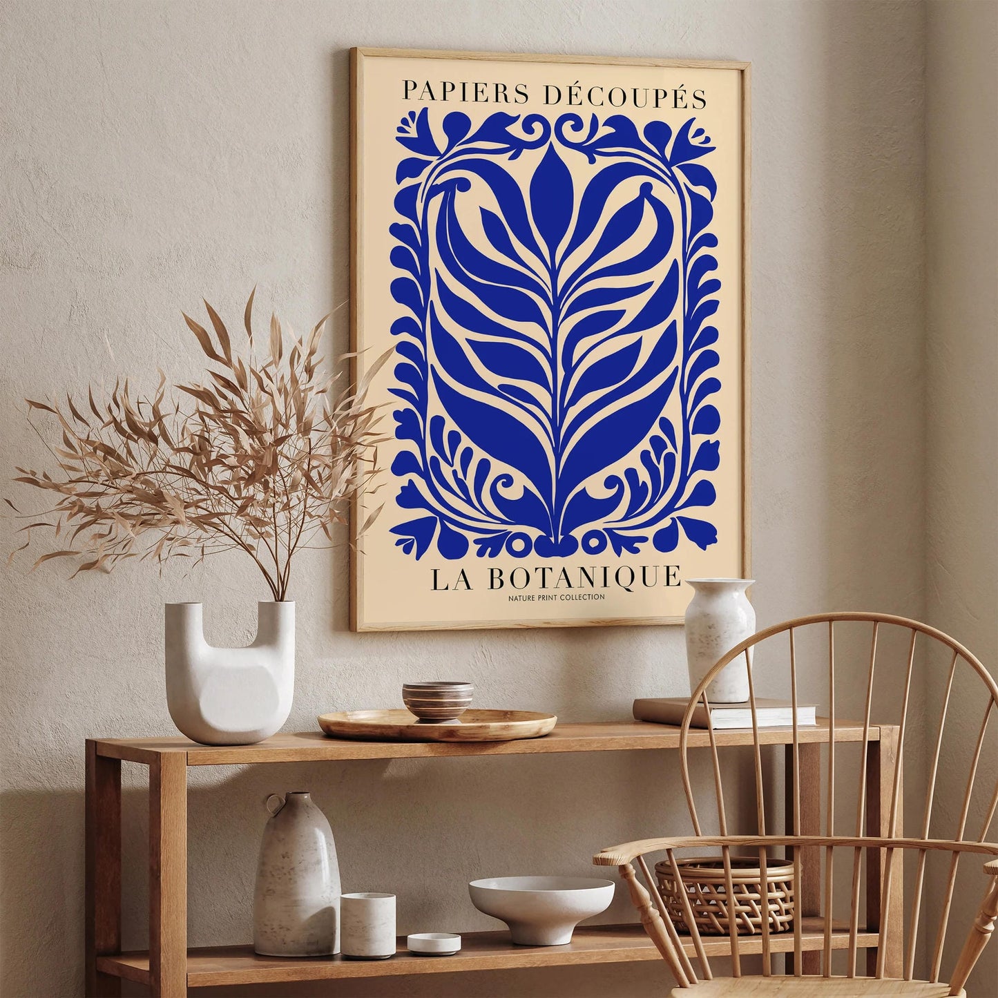 Papiers Découpés French Botanique Print