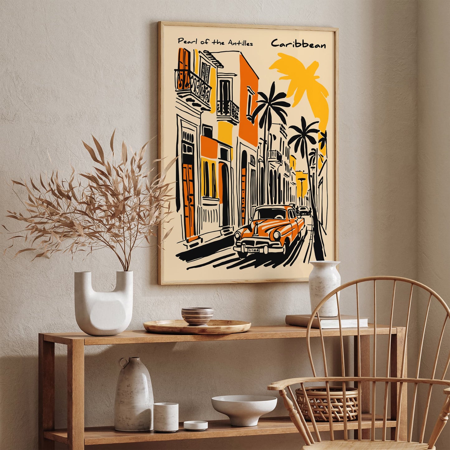 Havana Cuba Poster - Vintage Travel Wall Art
