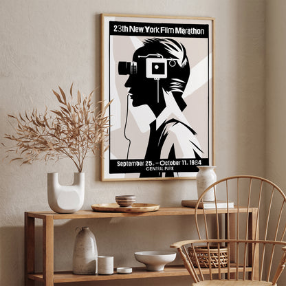 New York City Film Marathon Art Print