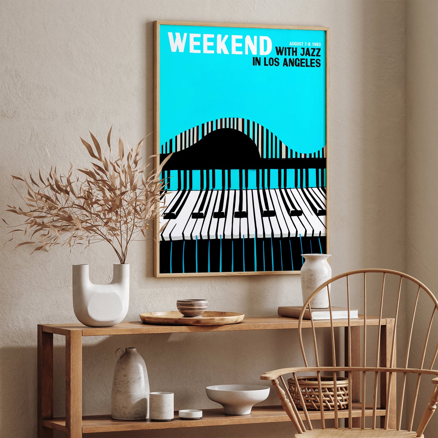 Weekend With Jazz in Los Angeles Poster