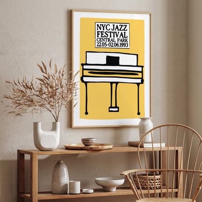 NYC Jazz Festival 1993 Poster