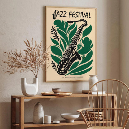 Jazz Festival Music Poster