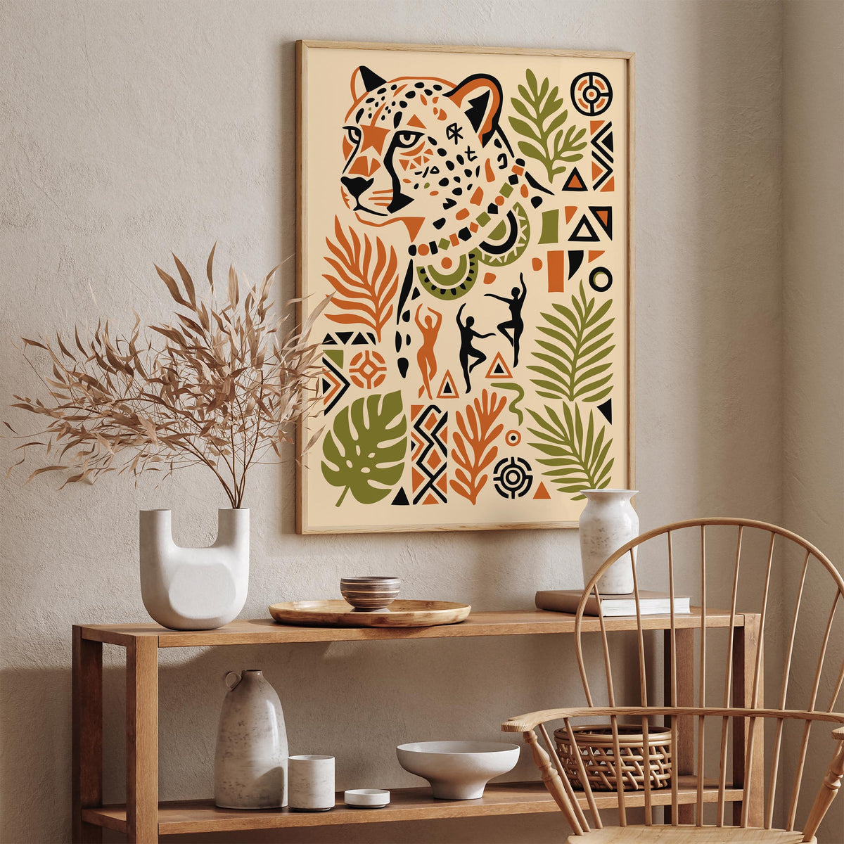 Afrohemian Wall Art Poster