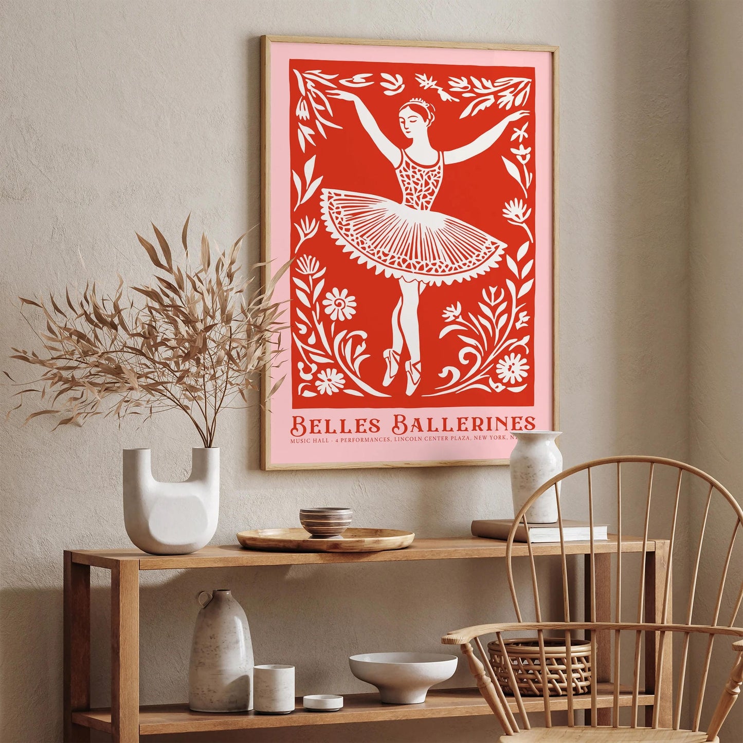 Ballet Dancer Wall Art Print