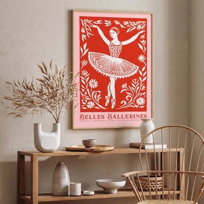 Ballet Dancer Wall Art Print