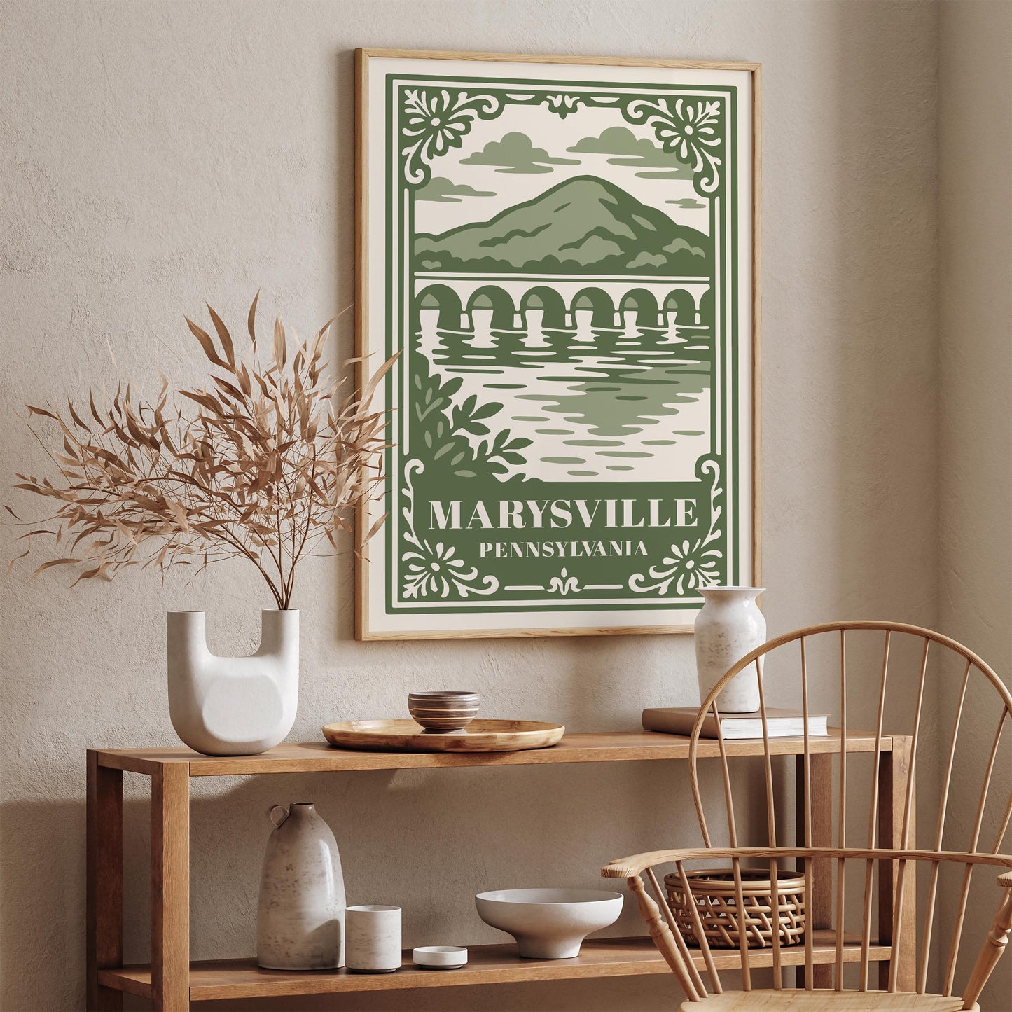 Marysville Pennsylvania Travel Poster