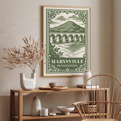 Marysville Pennsylvania Travel Poster