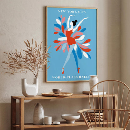 New York City Ballet Poster