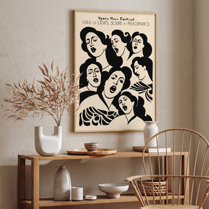 Opera Music Festival Poster