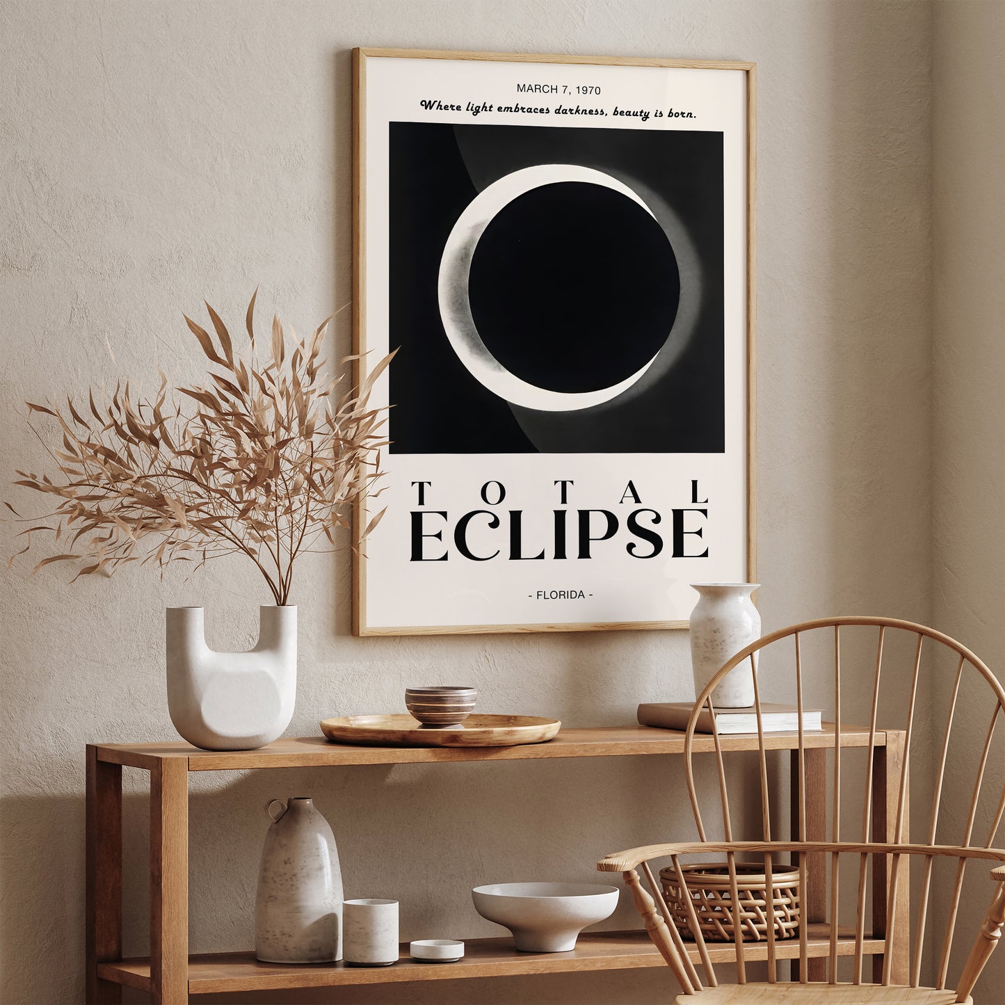 Total Eclipse Black Moon Poster