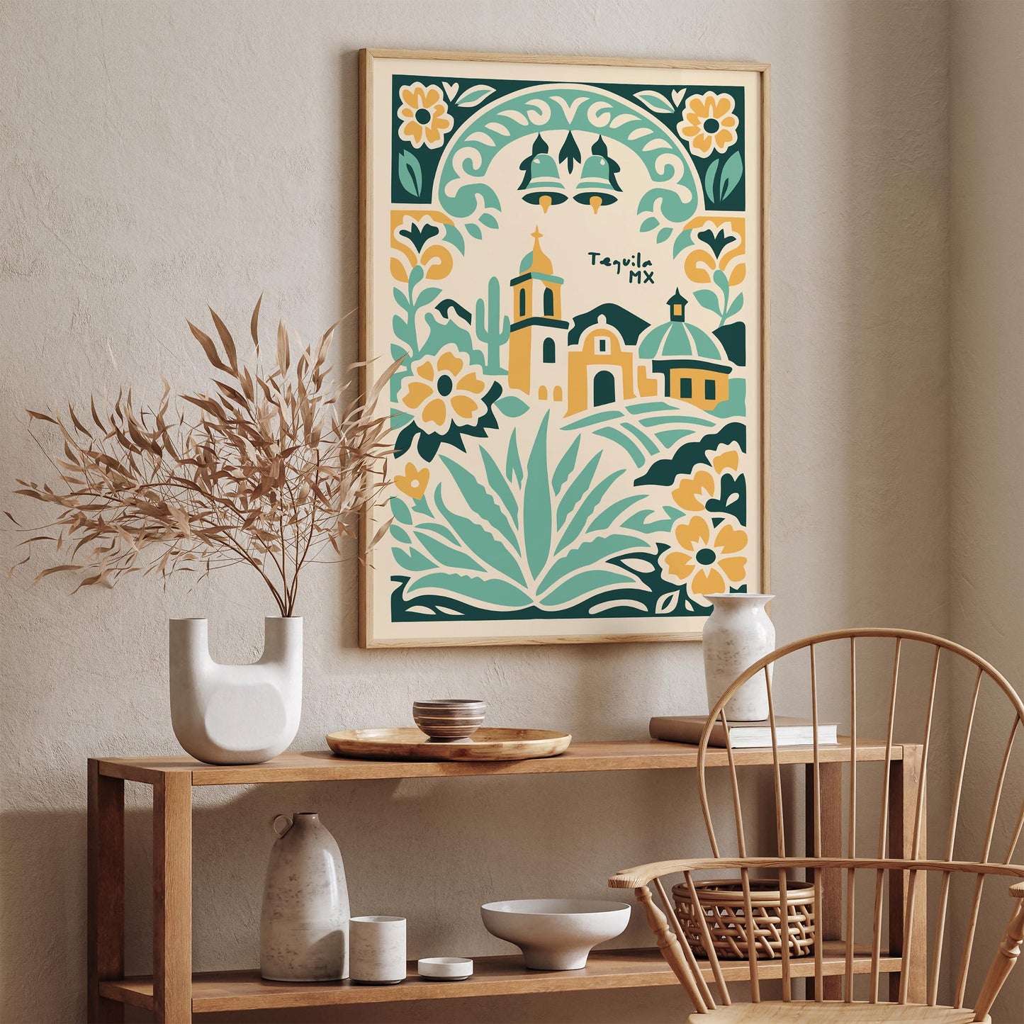 Tequila Mexico Poster – Travel Wall Art Print