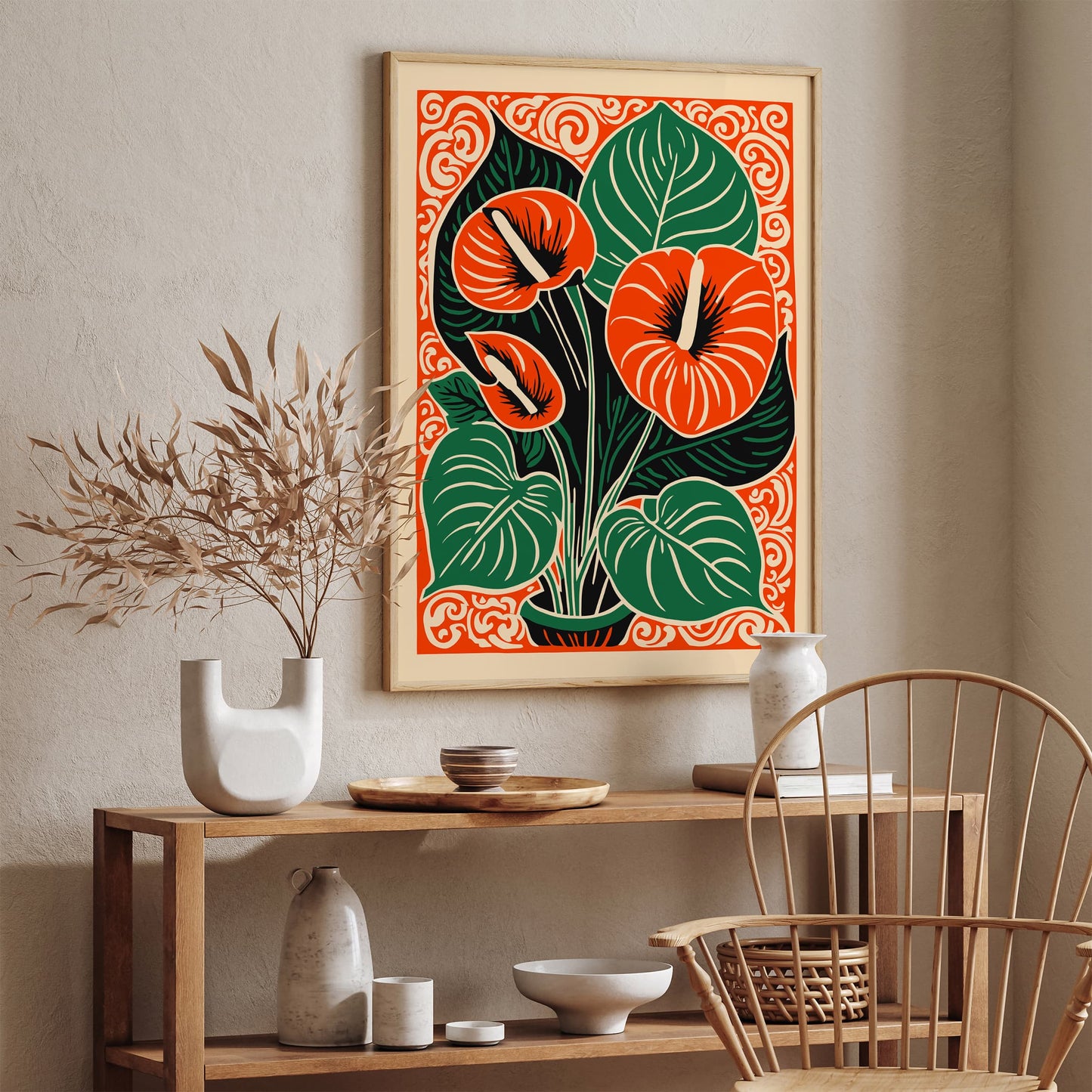 Zantedeschia Calla Flower Poster