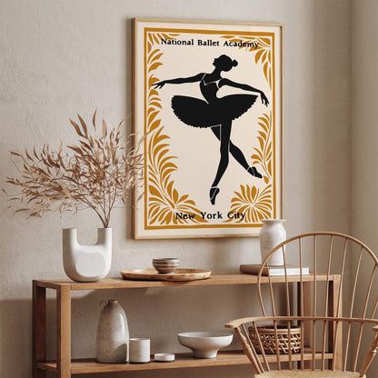 National Ballet Academy NYC Poster