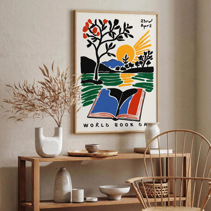 World Book Day Literary Art Print 2025