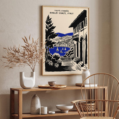 Amalfi Coast Italy Poster