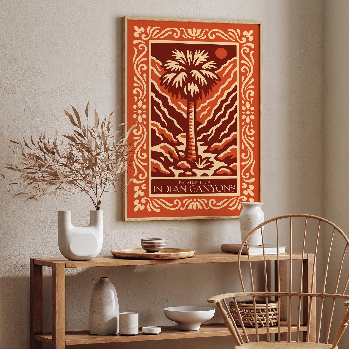 Tahquitz Canyon Palm Springs Poster