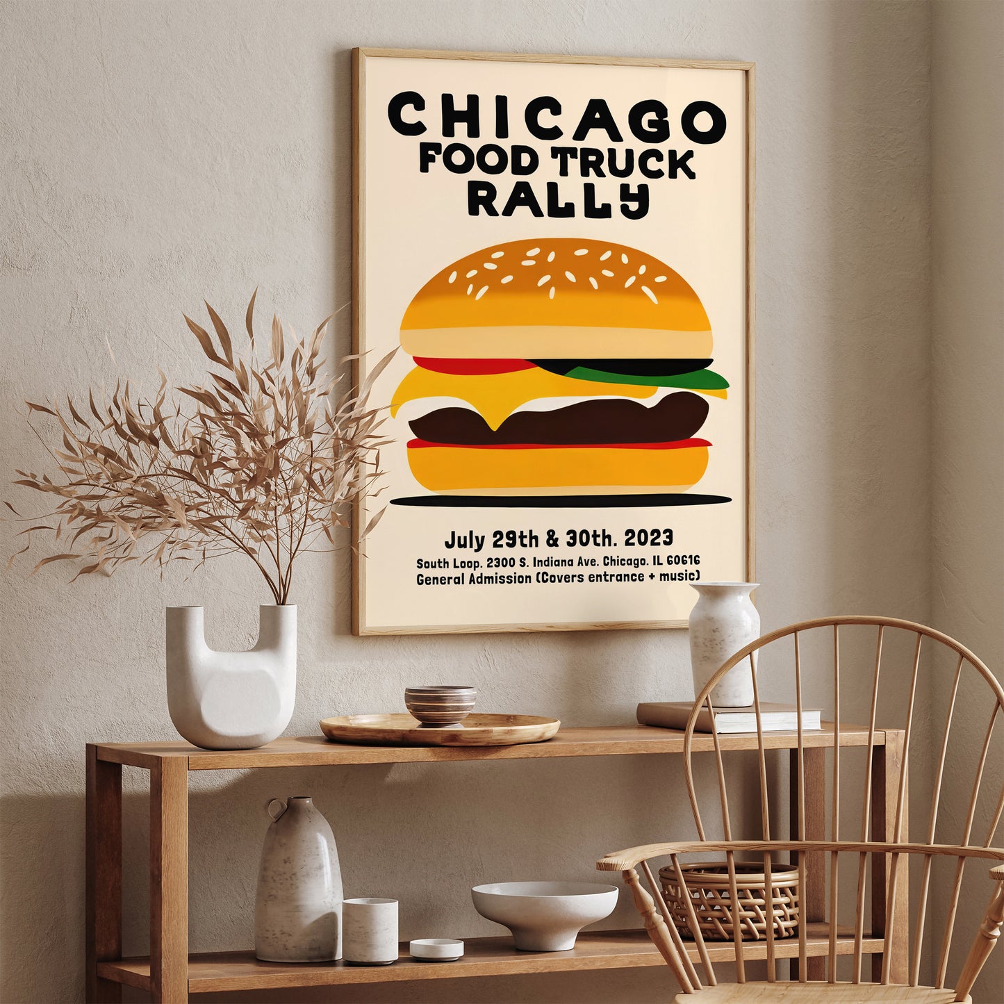 Chicaco Fast Food Festival 2023 Poster