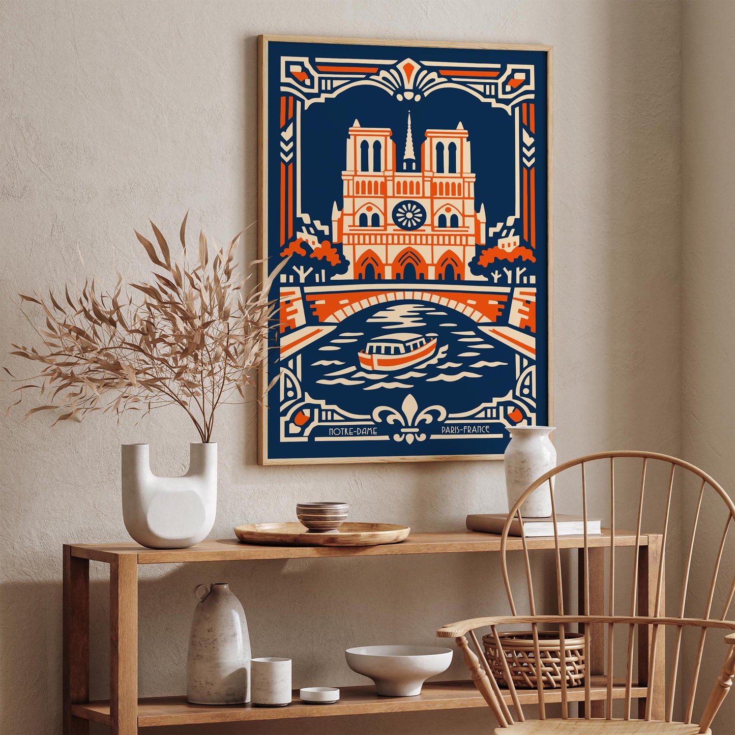 Cathédrale Notre-Dame de Paris Poster