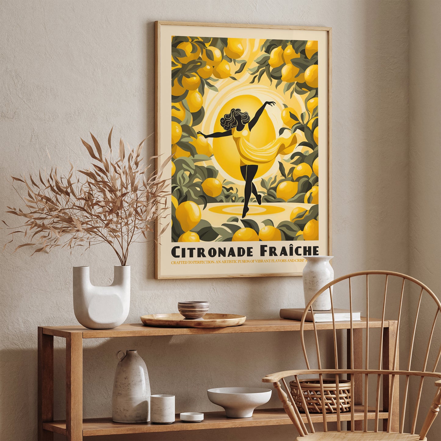 Citronade Frache - French Vintage Poster