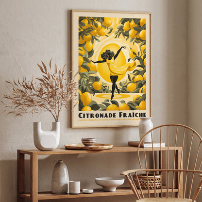 Citronade Frache - French Vintage Poster