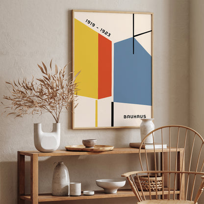 Modern Minimalist Bauhaus Wall Art