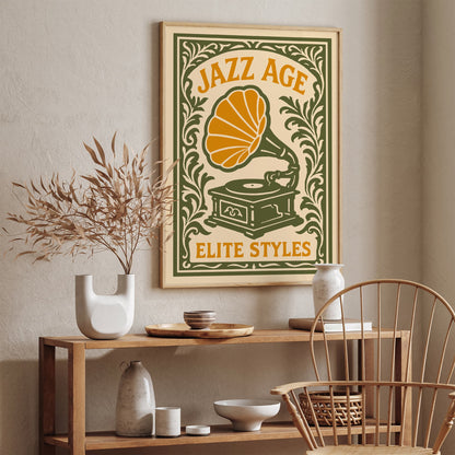 Jazz Age Music Poster 2026