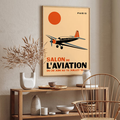 French Air Show 1927 Vintage Poster