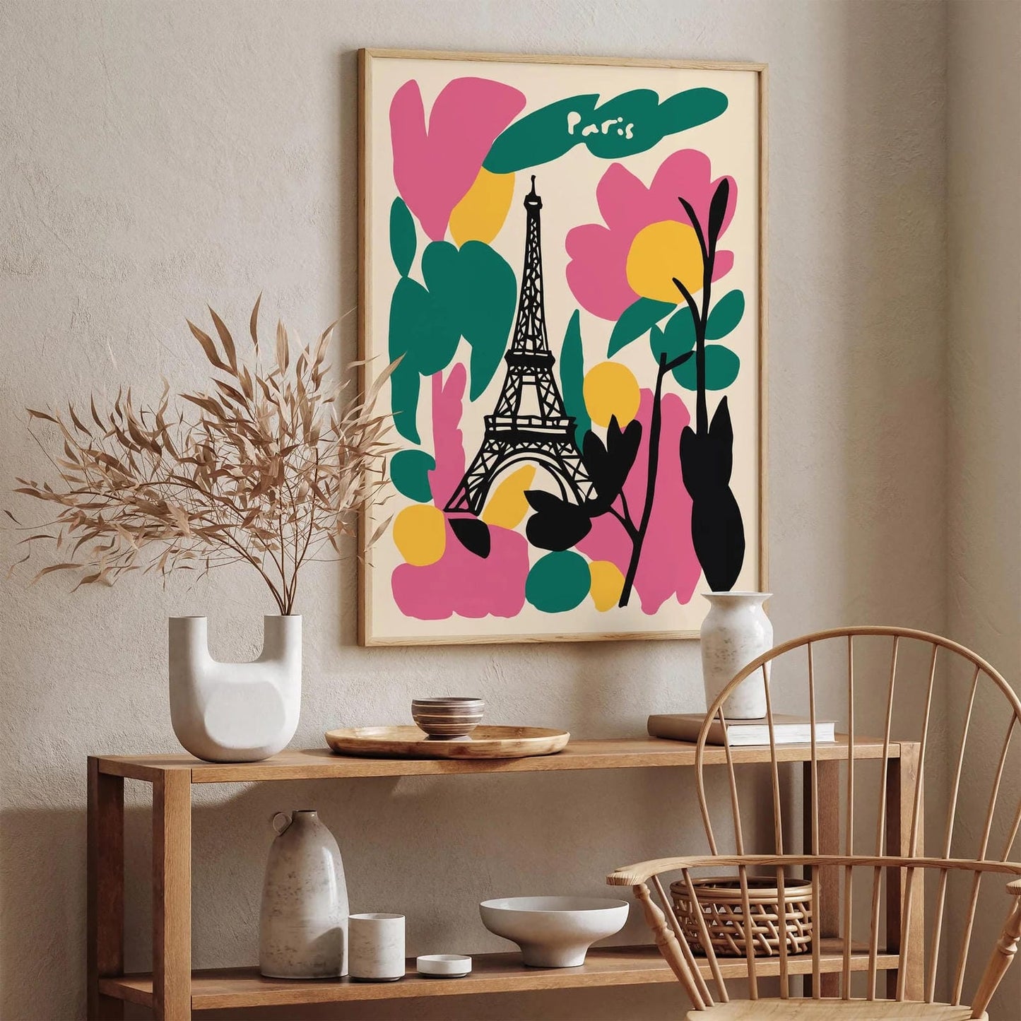 Paris Modern Art Print
