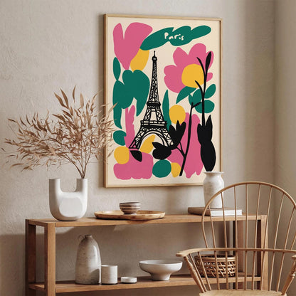 Paris Modern Art Print
