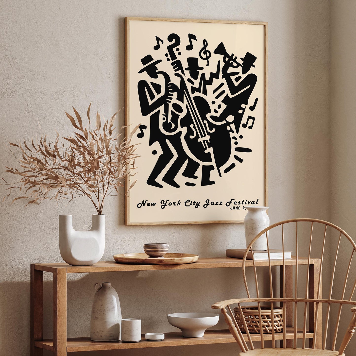 New York City Jazz Festival Poster - Jazz Wall Art