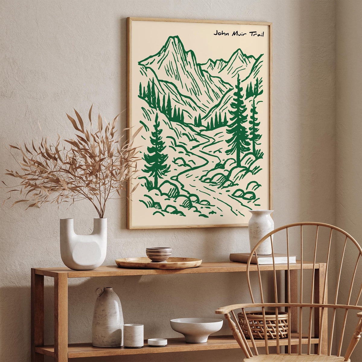 John Muir Trail Poster