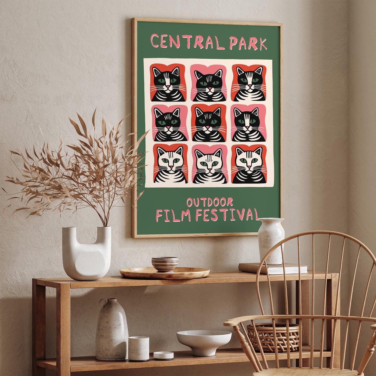 Central Park Outdoor Film Festival Poster