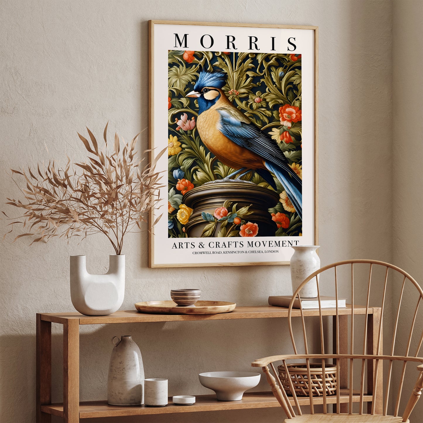 W. Morris Victorian Nature Poster