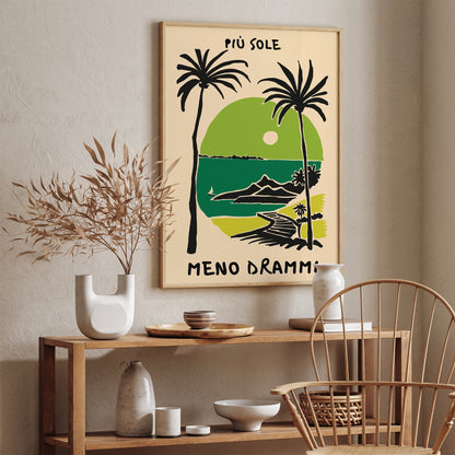 PIÙ SOLE, MENO DRAMMI Poster