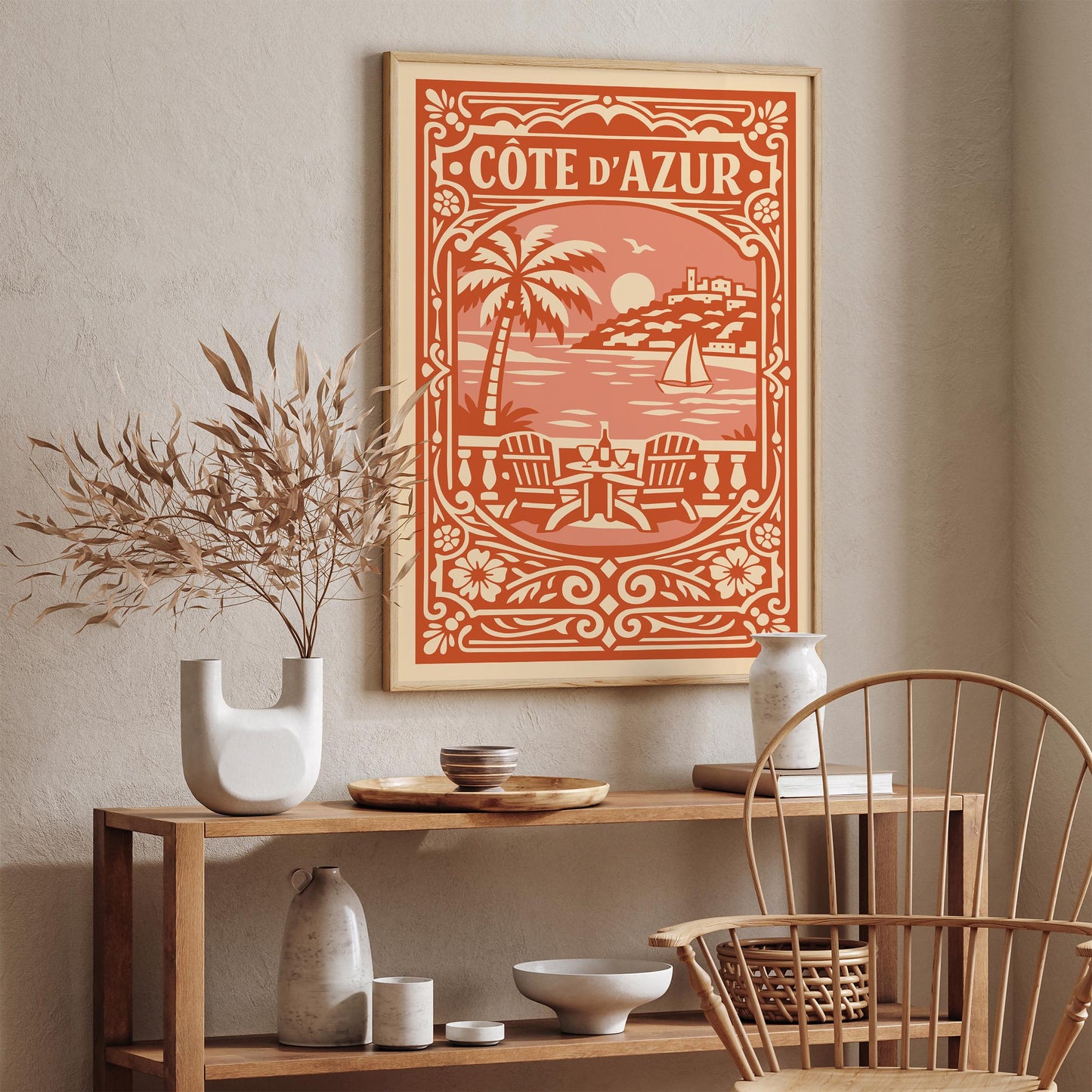 Côte d’Azur Poster - Travel Wall Art