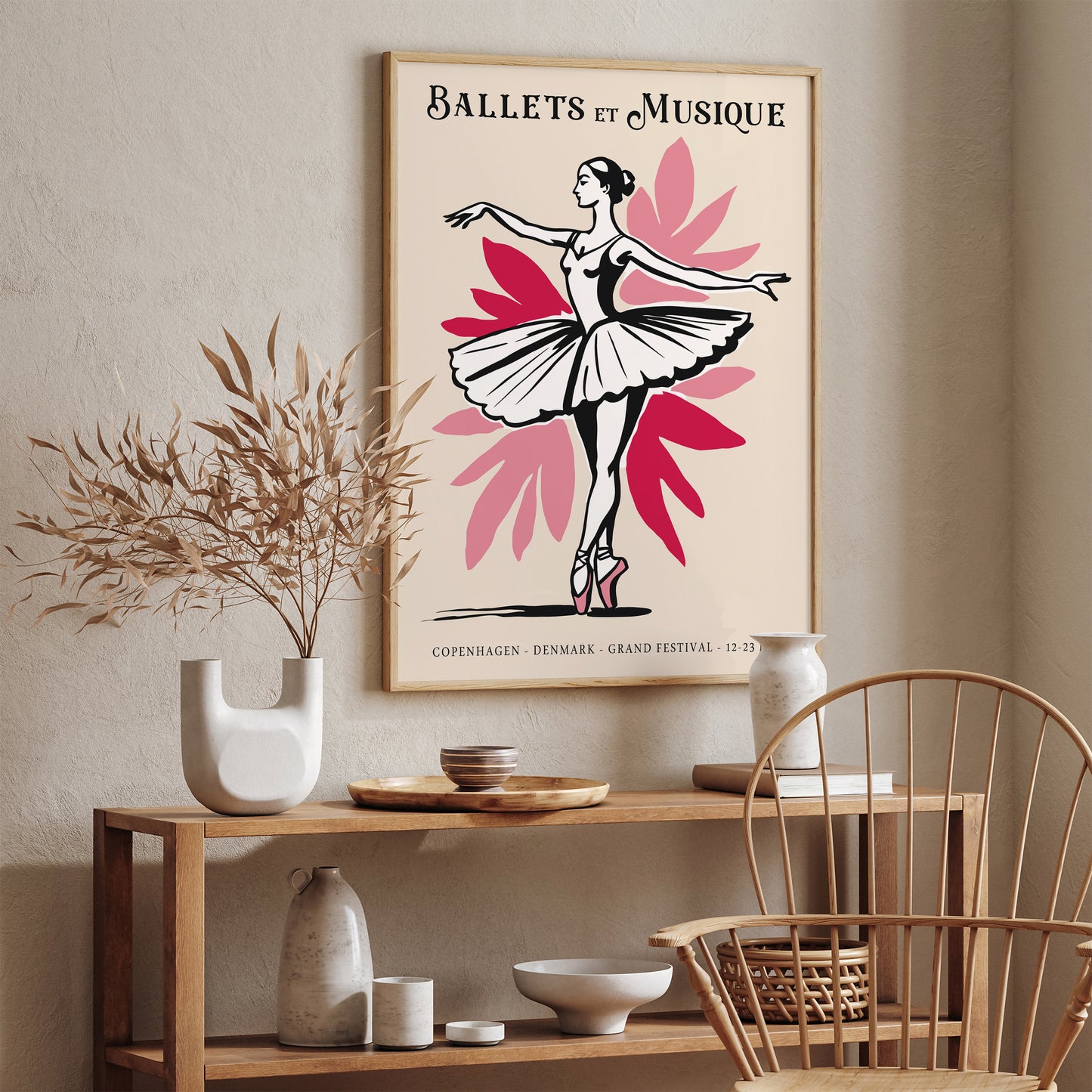 Ballets et Musique Denmark Poster