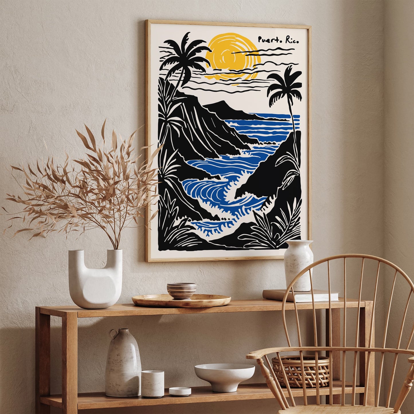 Puerto Rico Travel Poster