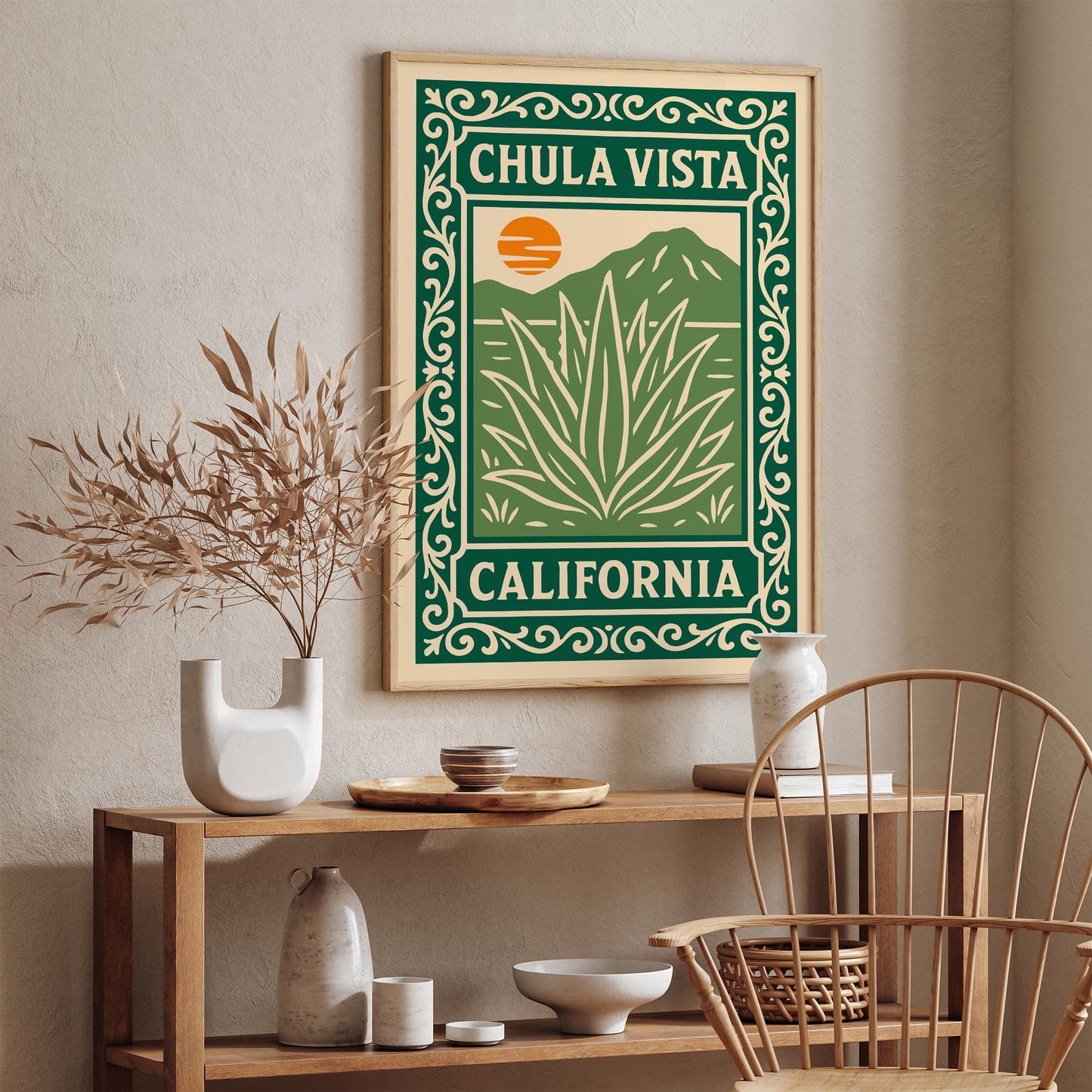 Chula Vista Poster - California Travel Wall Art